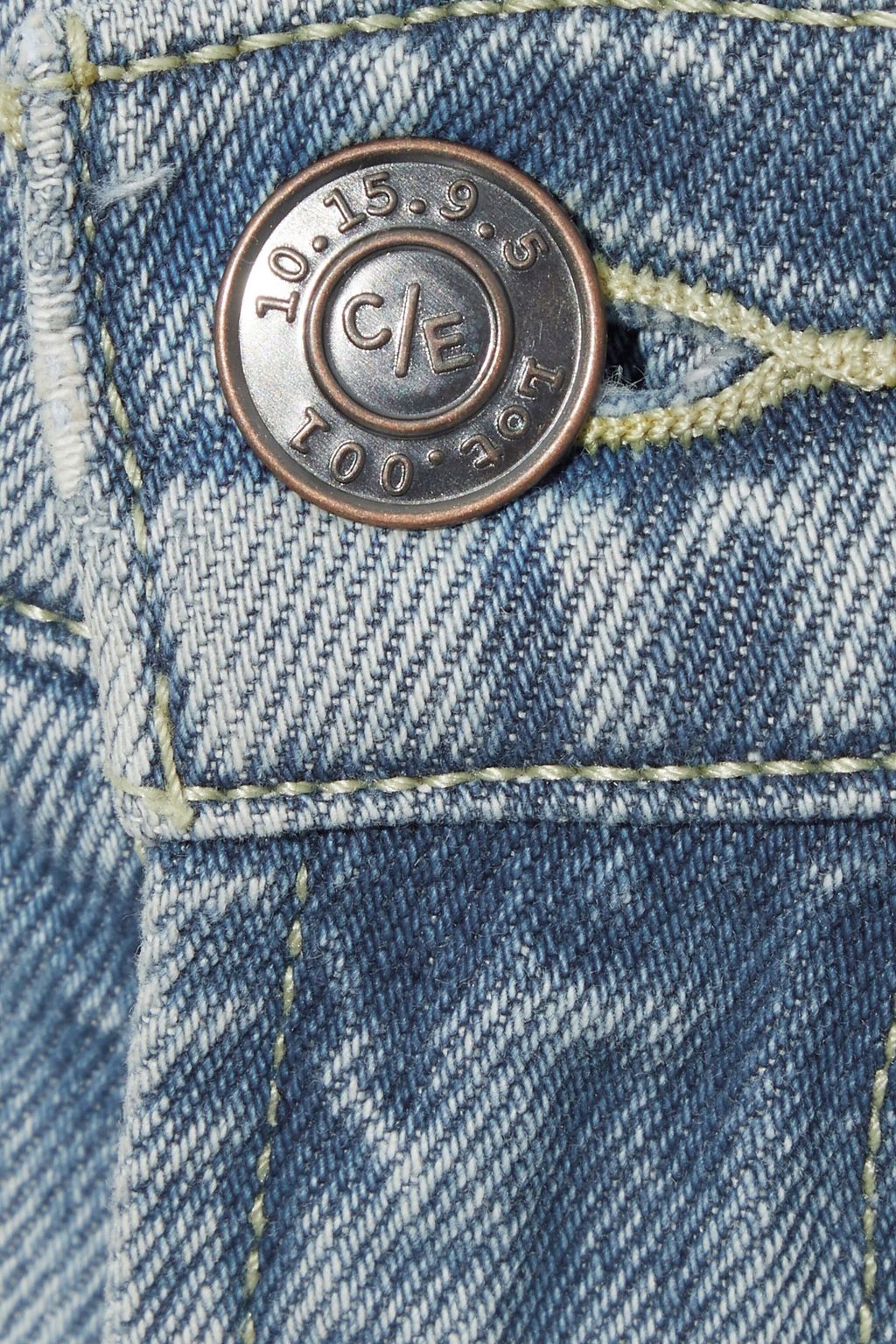 CURRENT/ELLIOTT The His cropped distressed boyfriend jeans