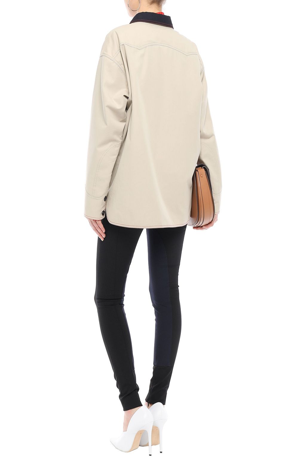 VICTORIA BECKHAM Reversible cotton-twill jacket