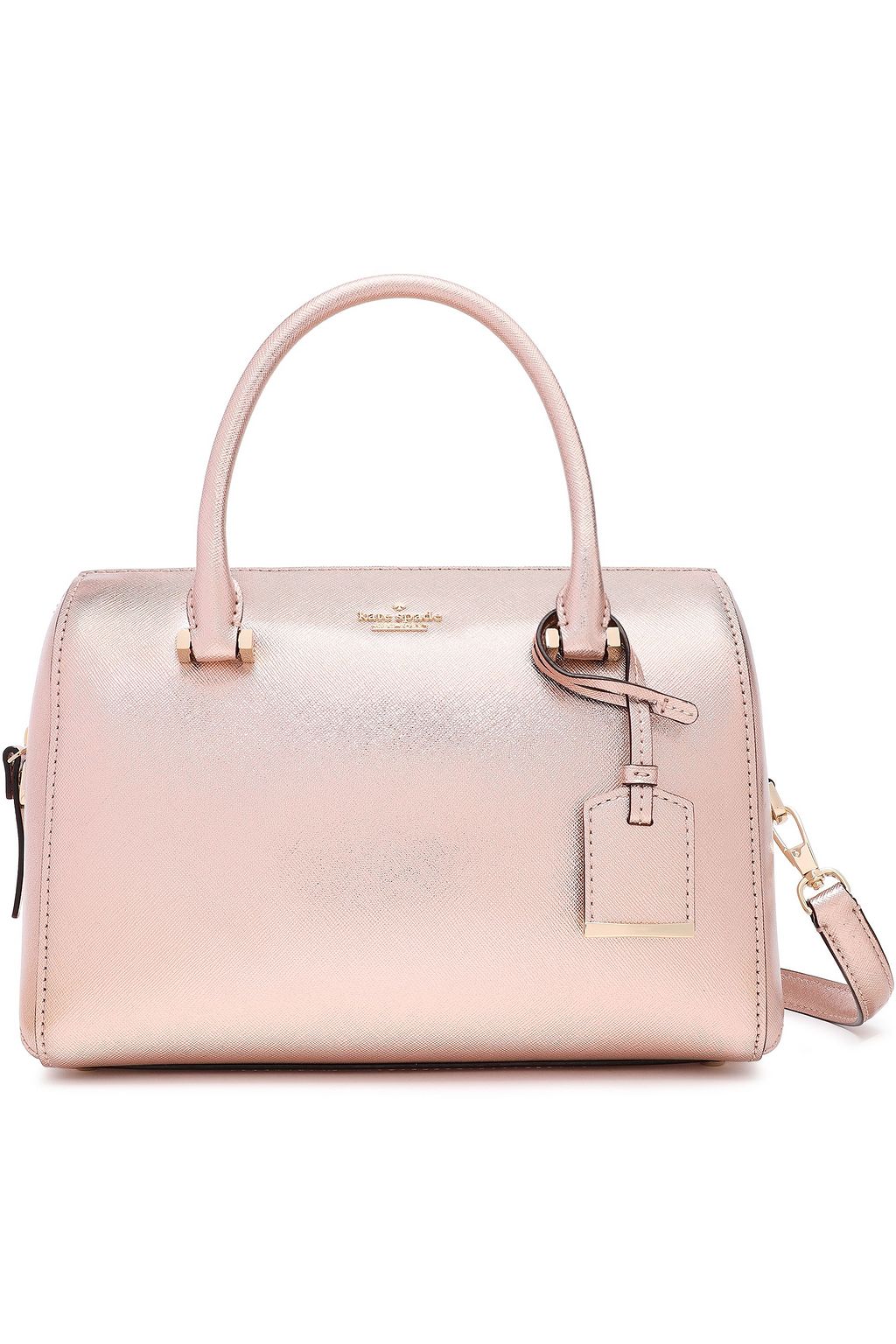 large rose gold bag