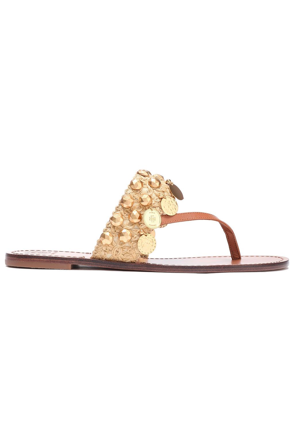 tory burch embellished sandals