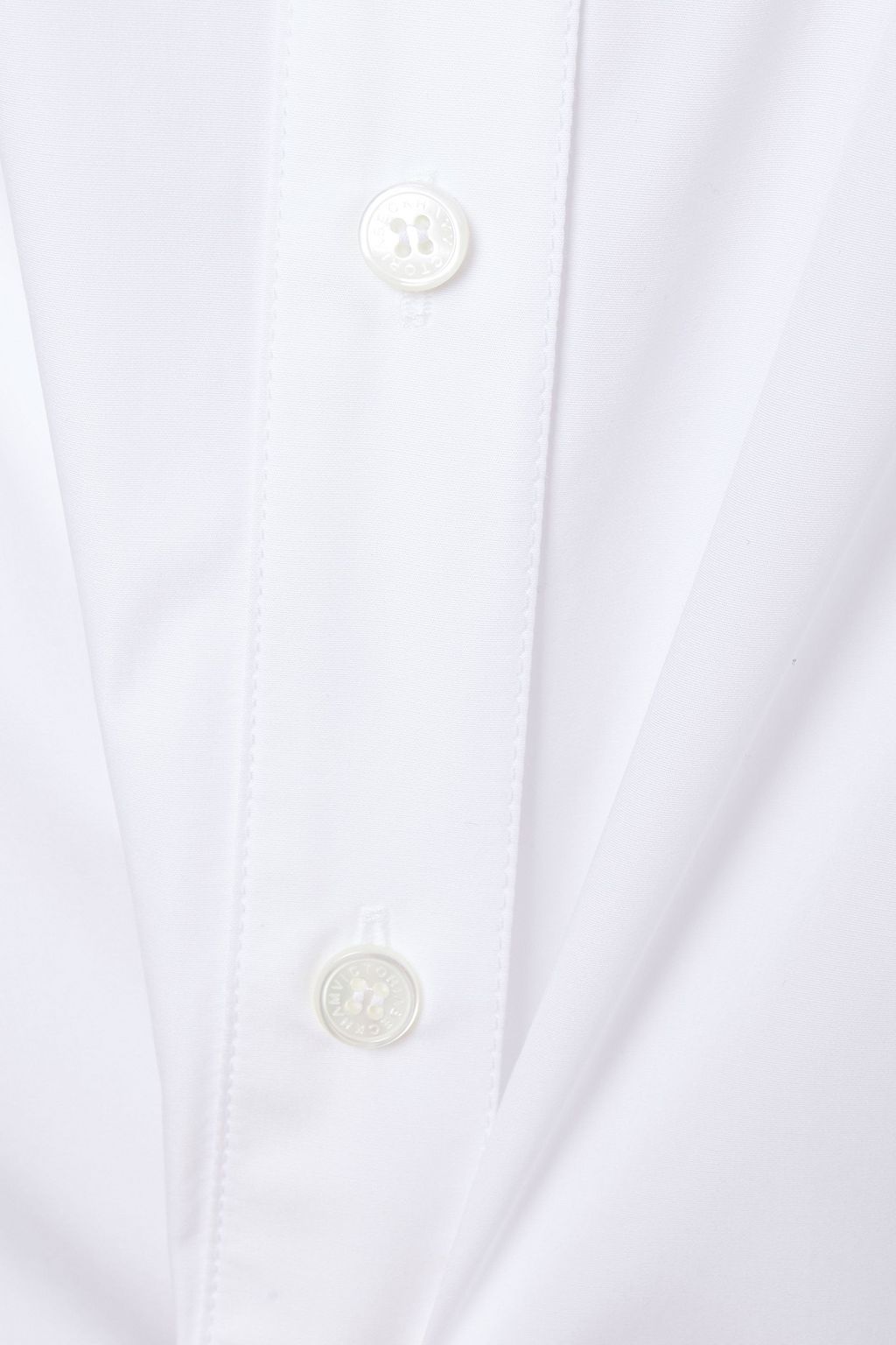 VICTORIA BECKHAM Cotton-poplin shirt
