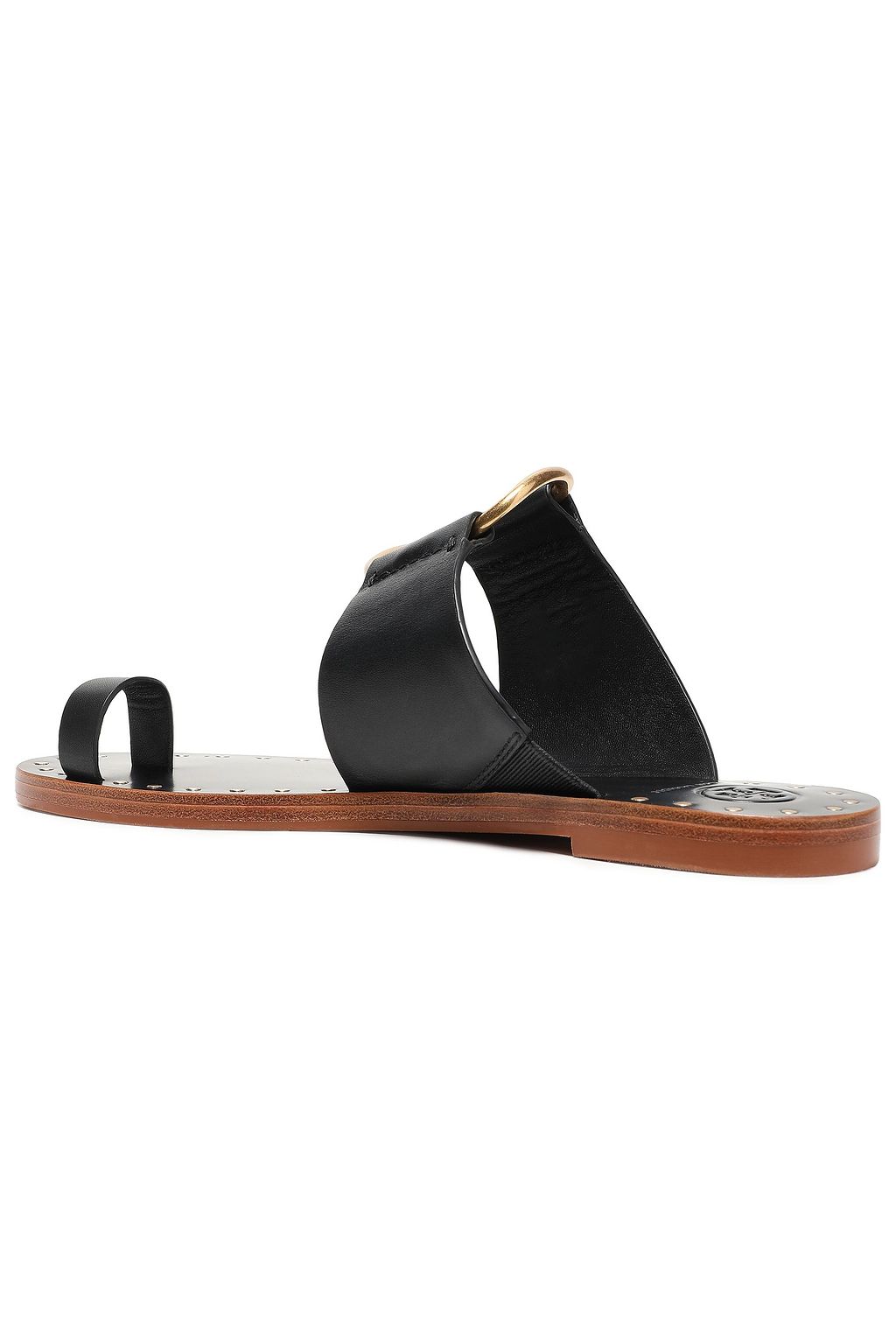 TORY BURCH Embellished leather sandals