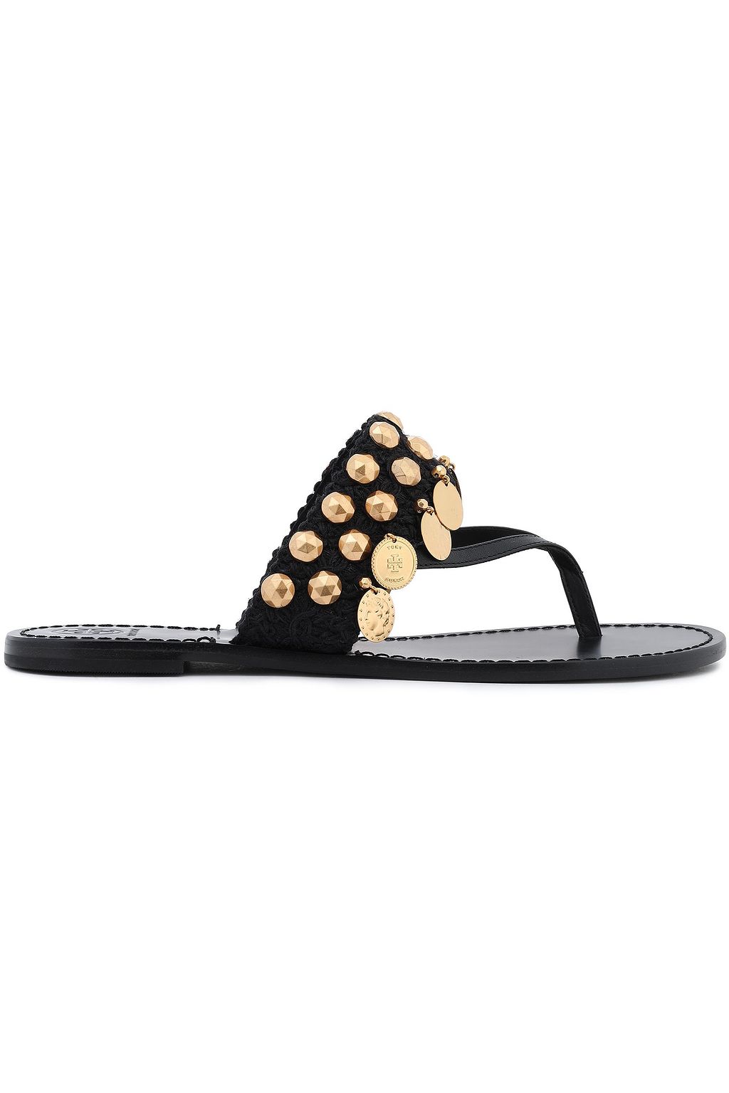 tory burch coin sandals