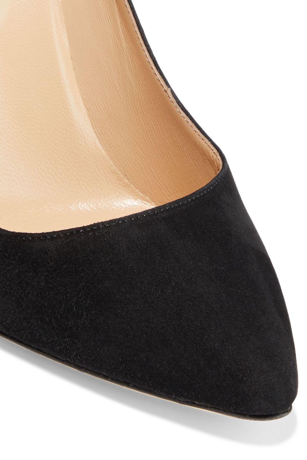 SERGIO ROSSI Secret suede pumps