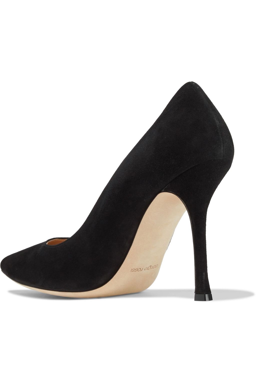 SERGIO ROSSI Secret suede pumps