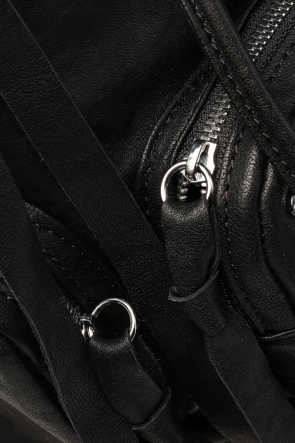 MCQ ALEXANDER MCQUEEN Convertible leather backpack
