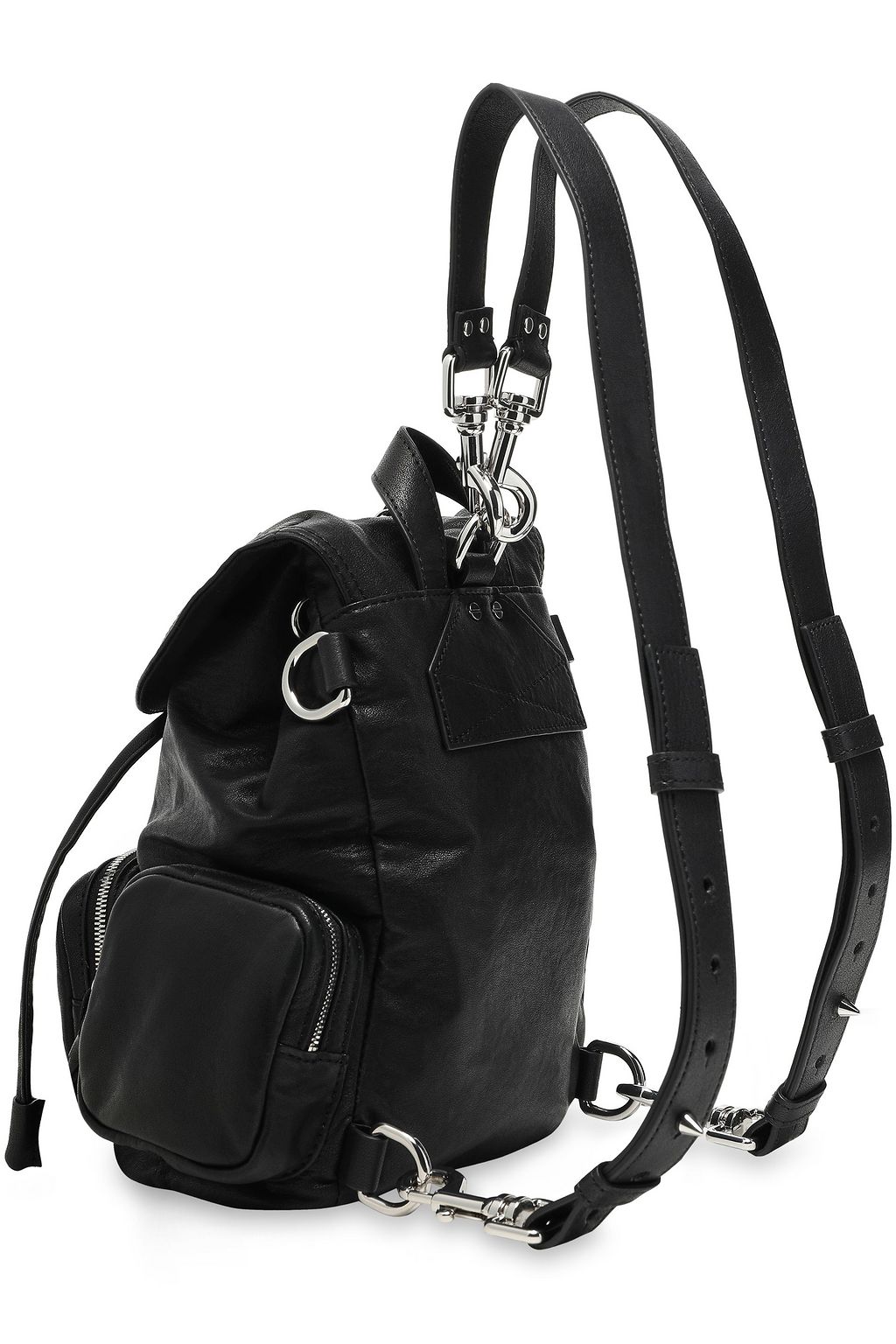 MCQ ALEXANDER MCQUEEN Convertible leather backpack