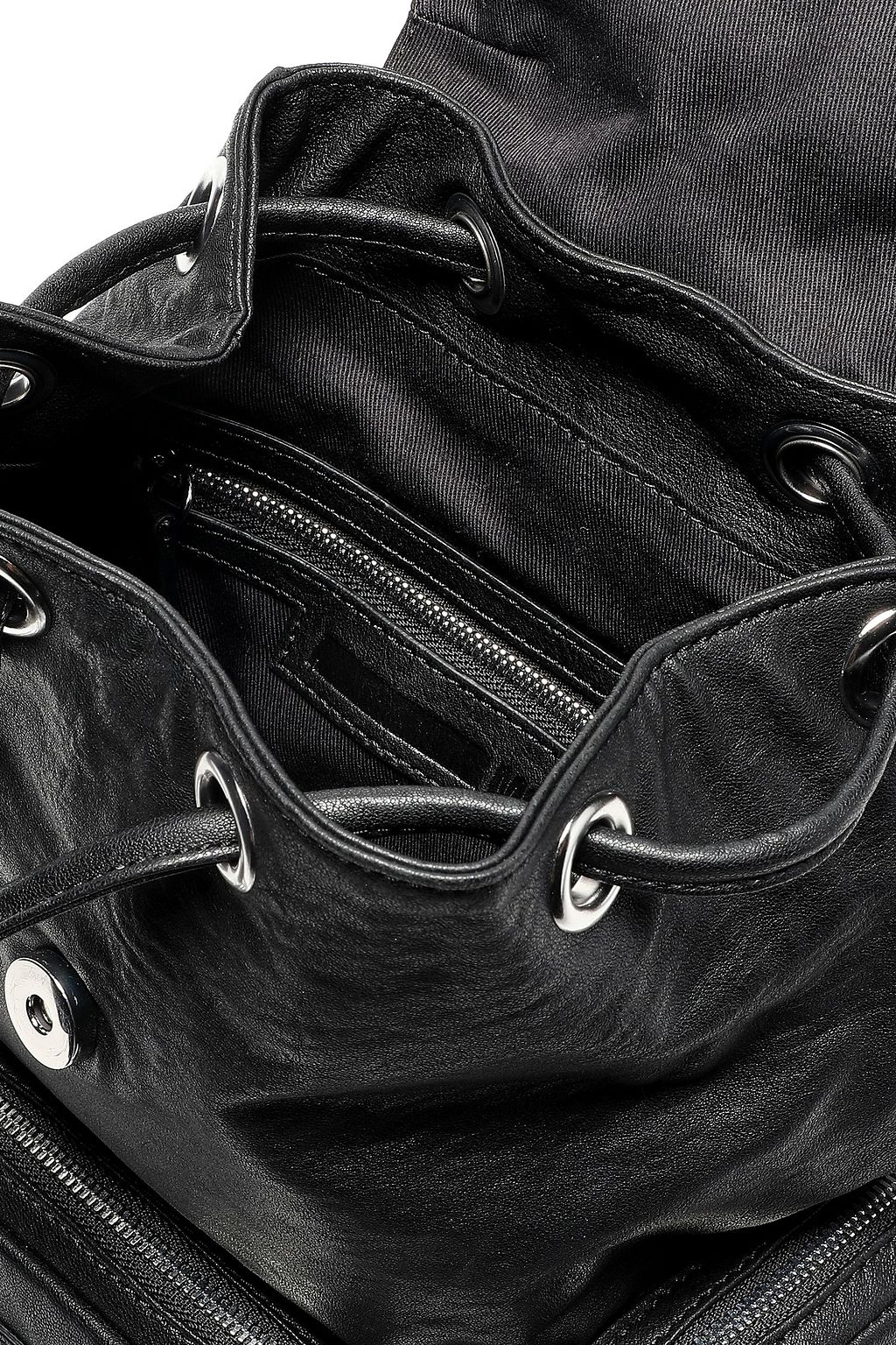 MCQ ALEXANDER MCQUEEN Convertible leather backpack