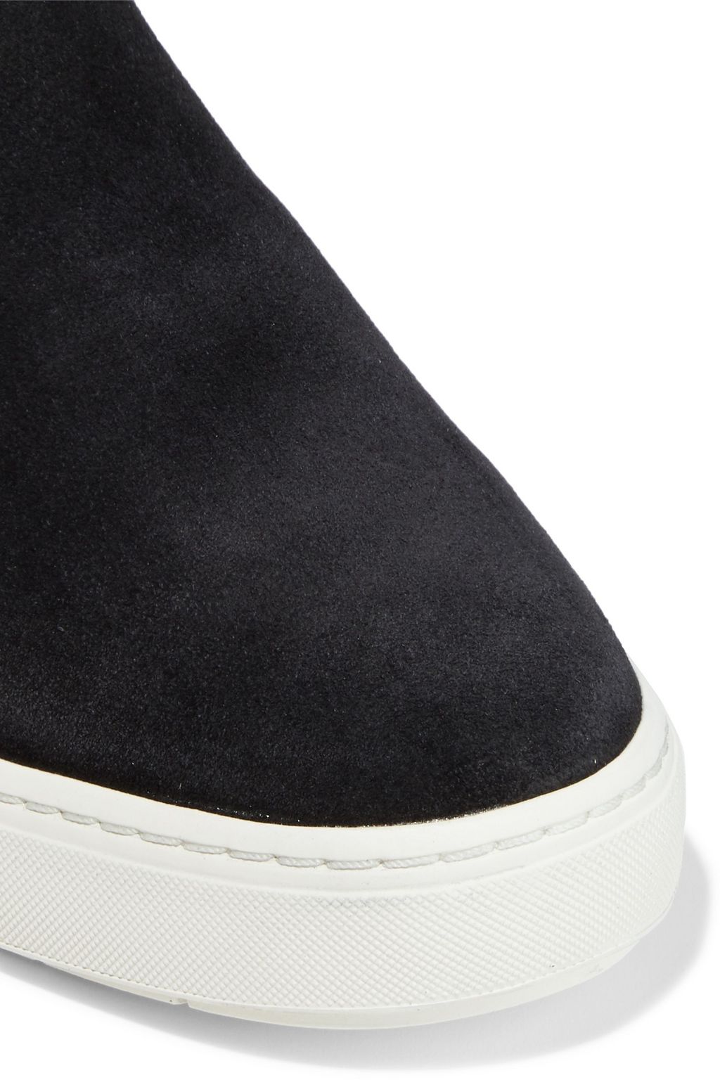 vince high top suede sneakers
