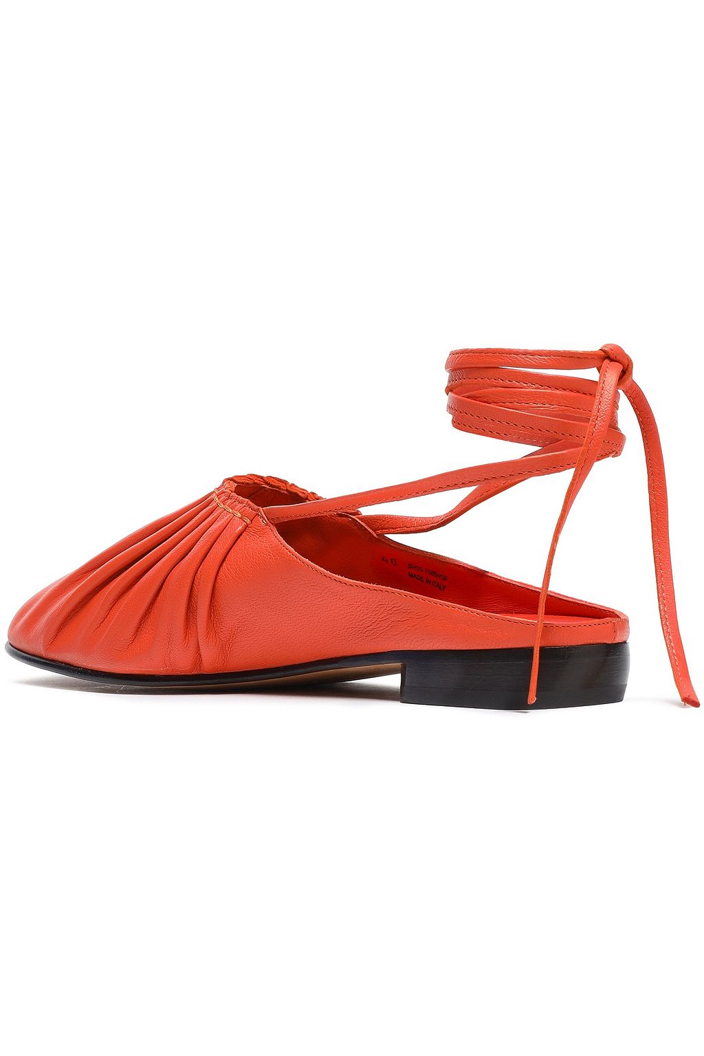 3.1 PHILLIP LIM Nadia lace-up leather ballet flats