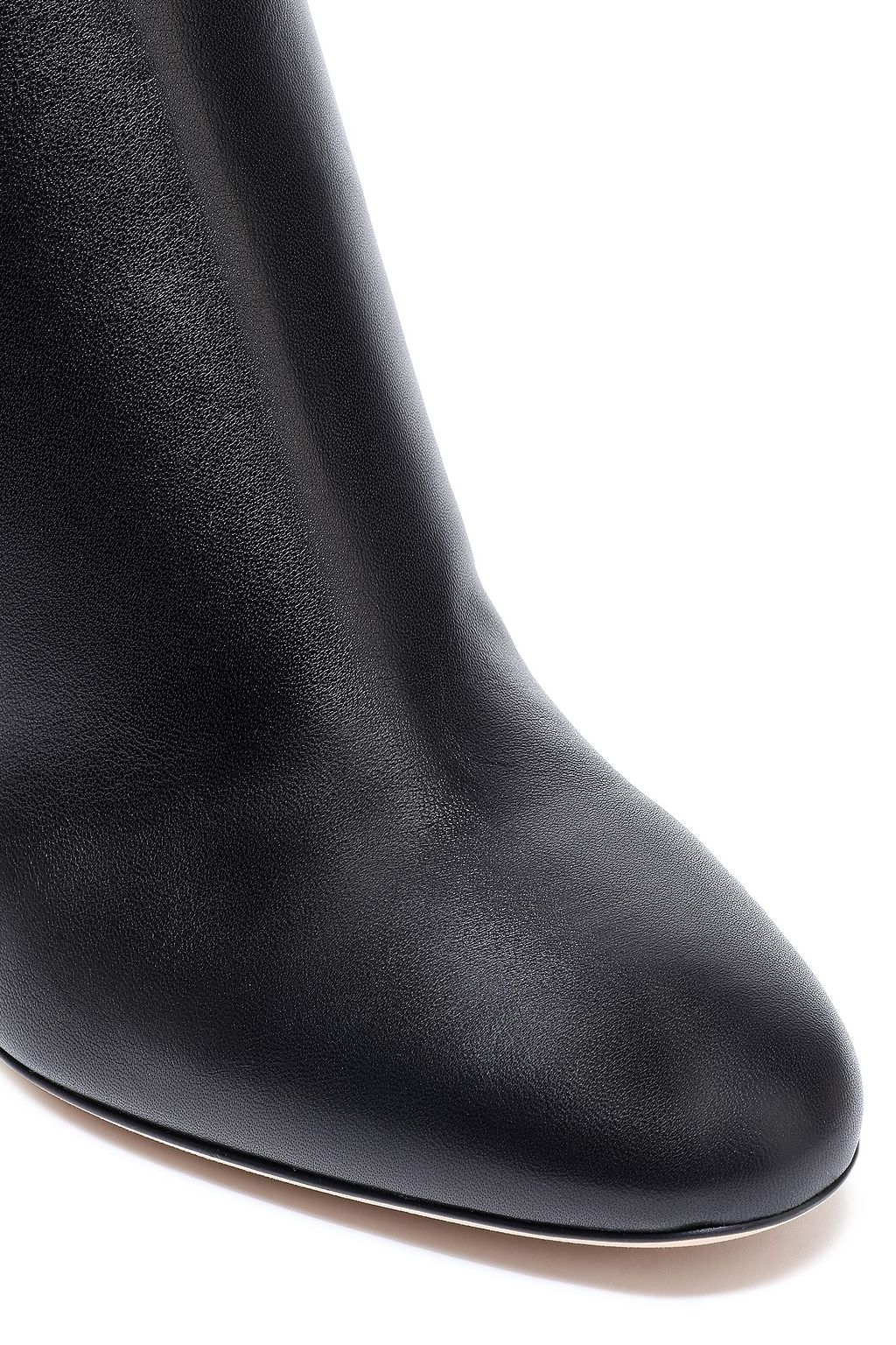 SERGIO ROSSI Leather knee boots