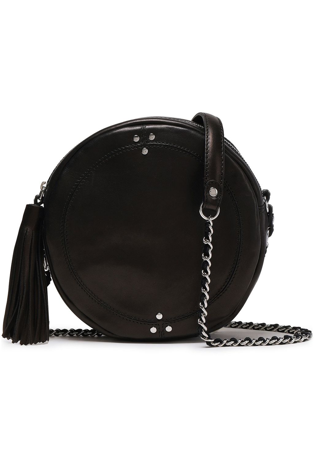 black tassel handbag