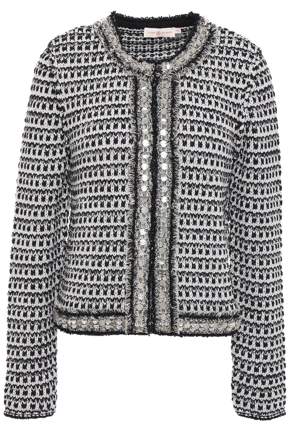 tory burch tweed sweater dress