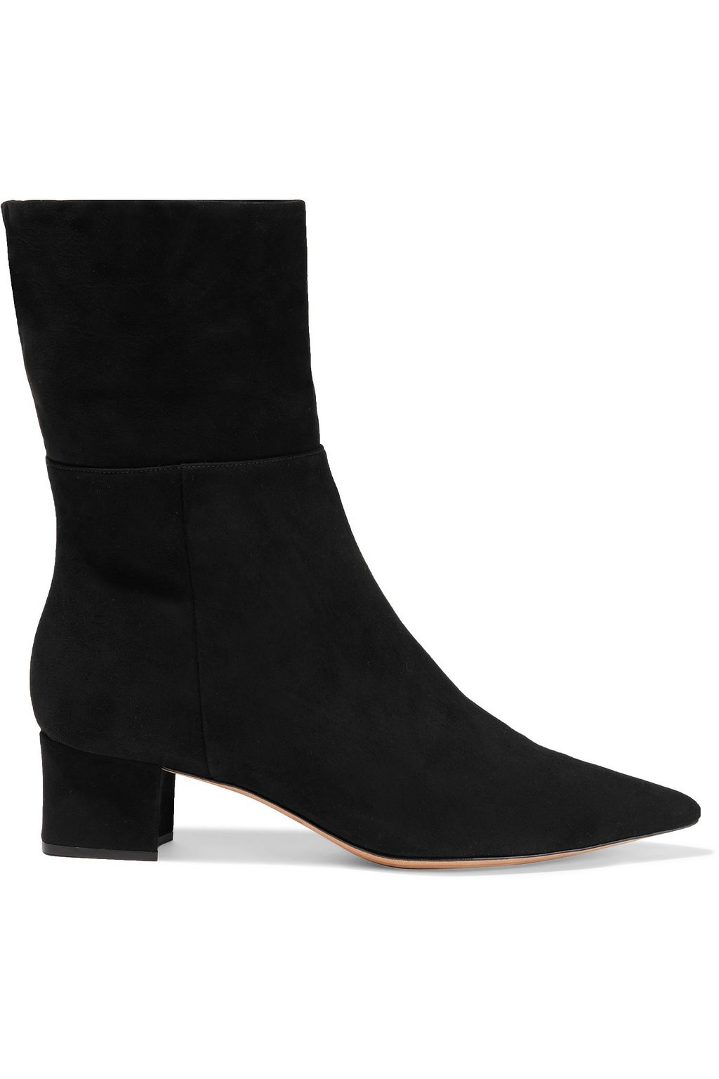 mid heel sock booties