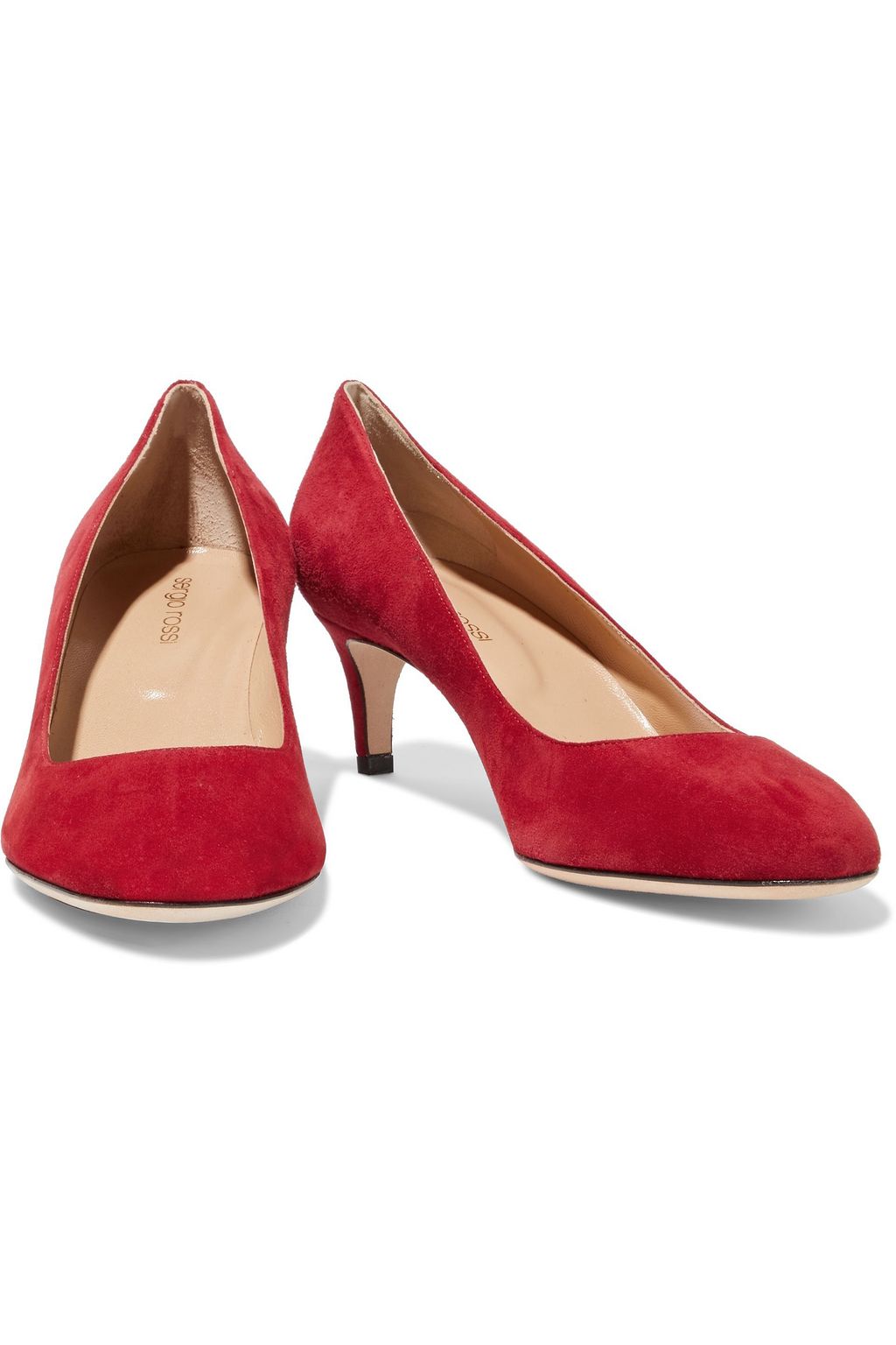 SERGIO ROSSI Suede pumps