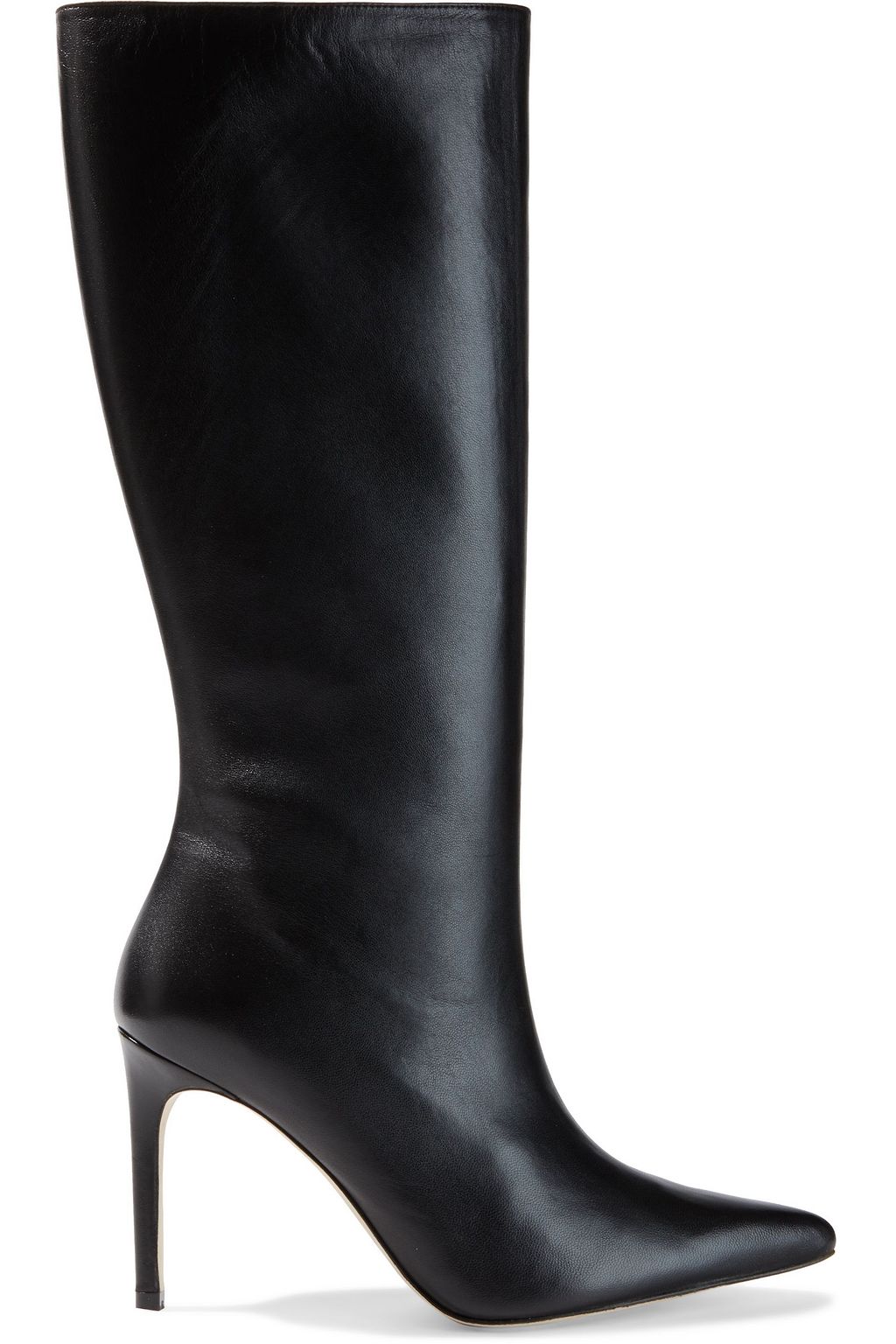 Black Porto leather knee boots | Sale 