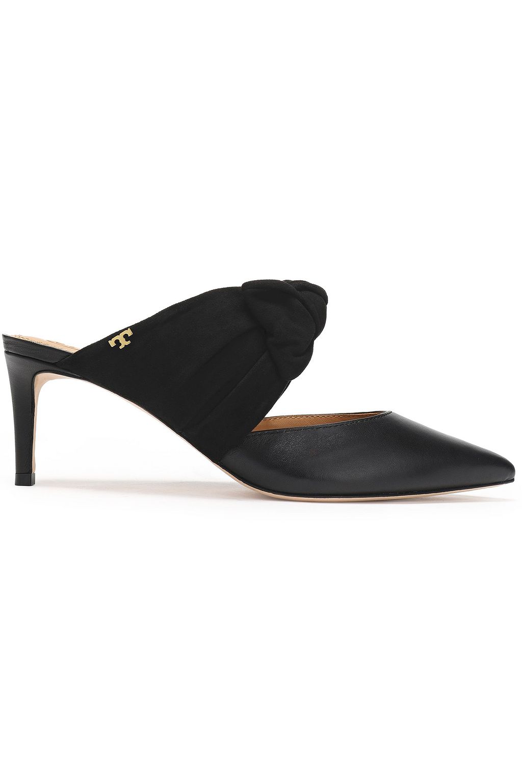 tory burch black mules