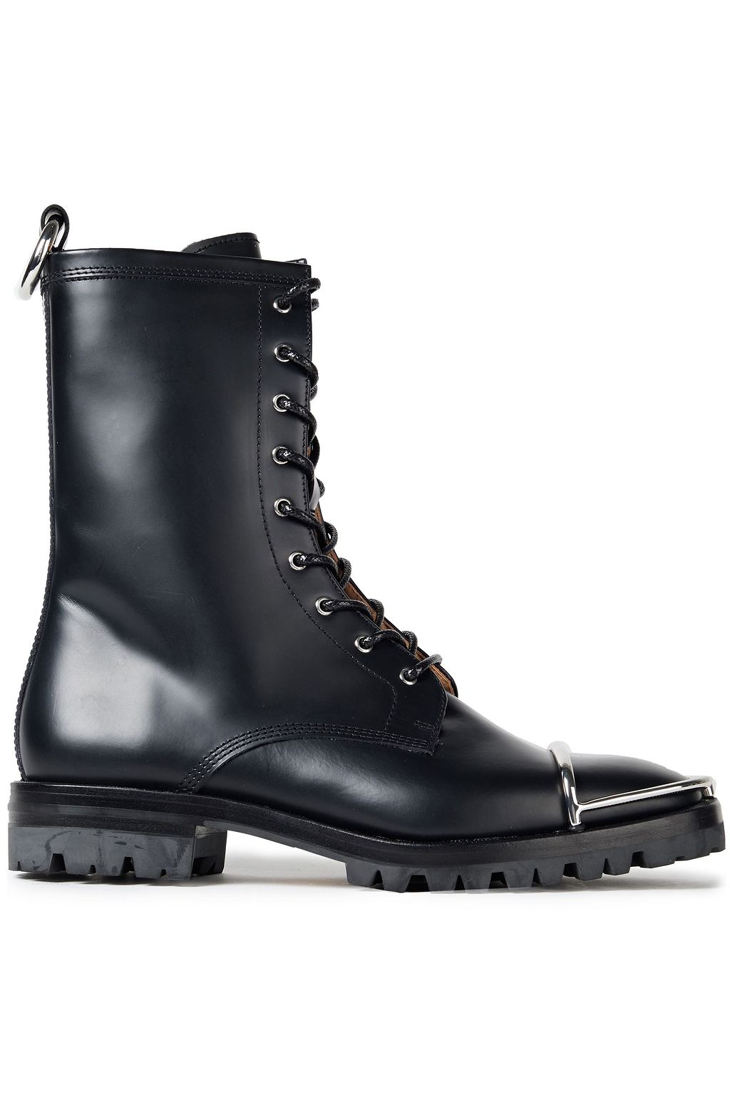 embellished combat boots