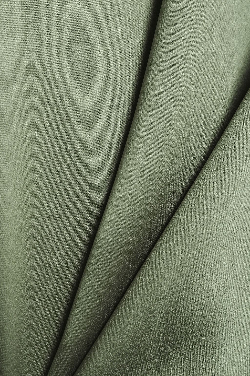 BRUNELLO CUCINELLI Bead-embellished stretch silk-satin tank