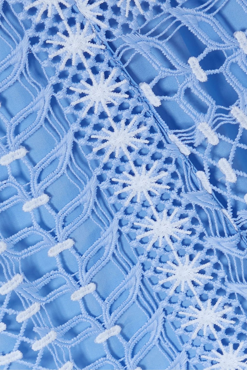 TEMPERLEY LONDON فستان متوسط الطول من الدانتيل المخرّم