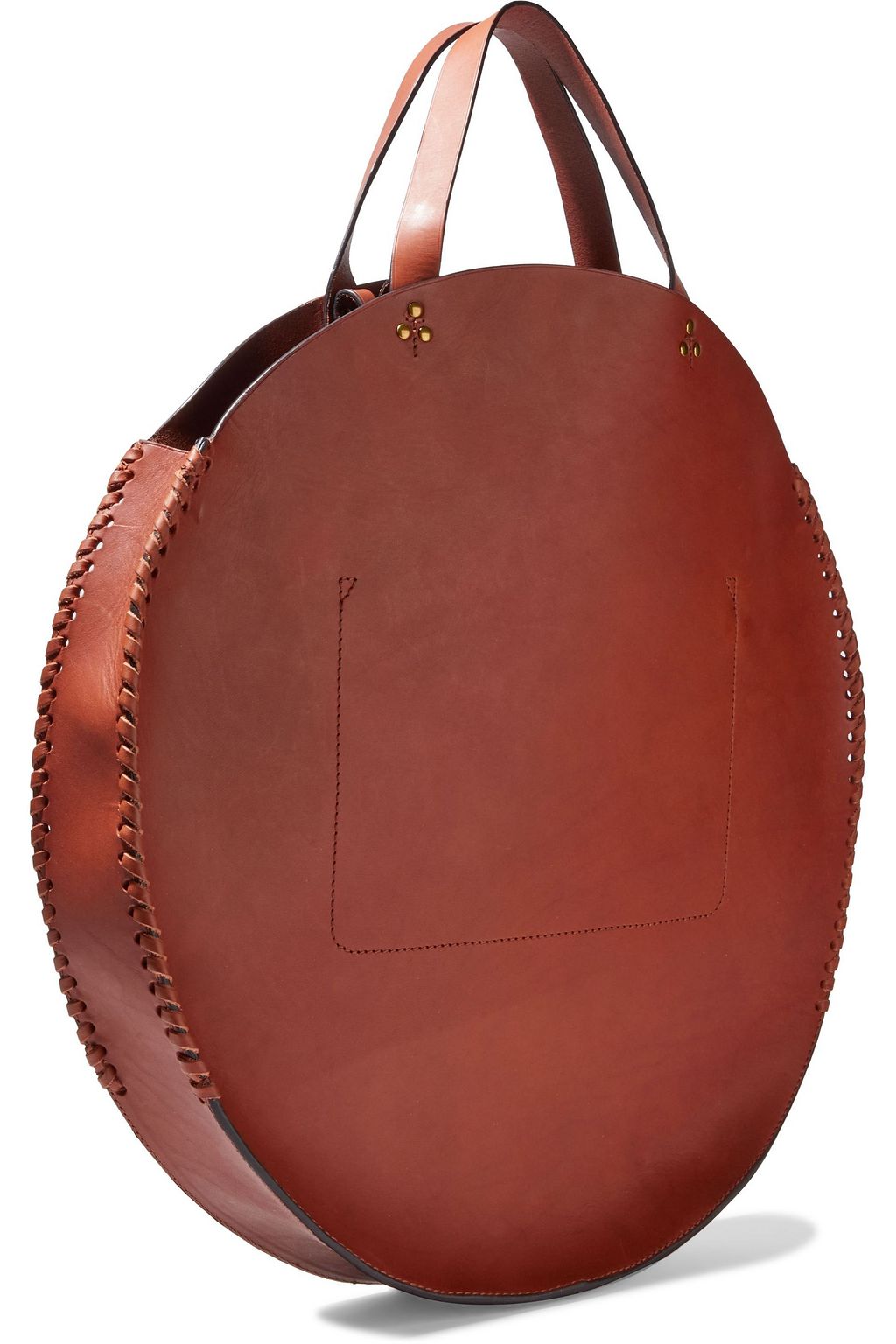 JÉRÔME DREYFUSS Hector whipstitched leather tote