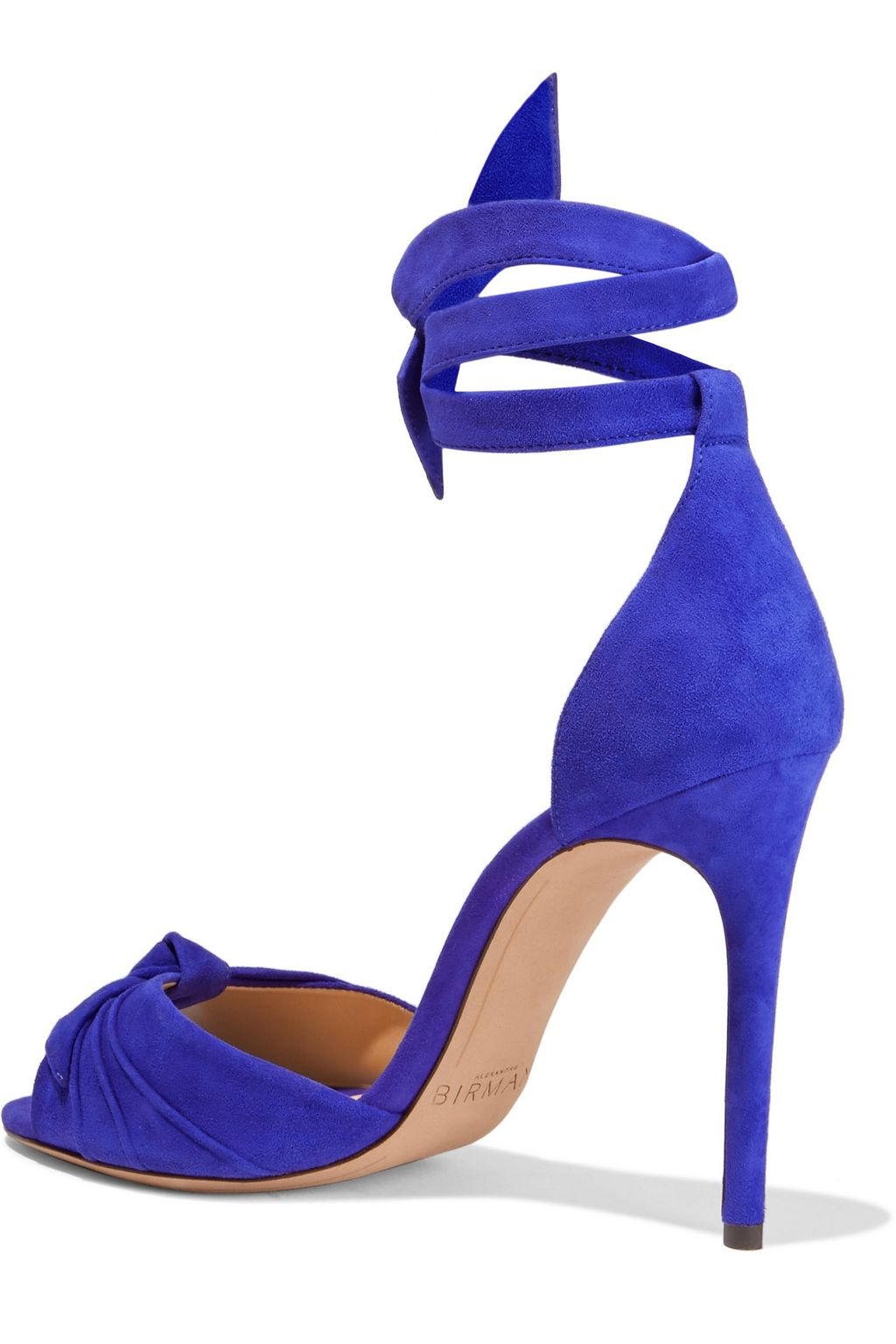 ALEXANDRE BIRMAN Clarita knotted suede sandals