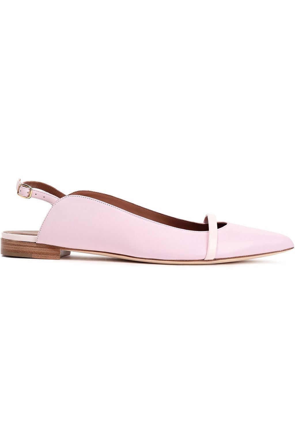 pink pointed flats