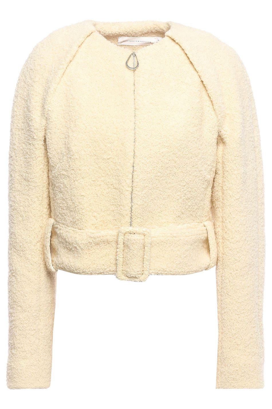 cream boucle jacket