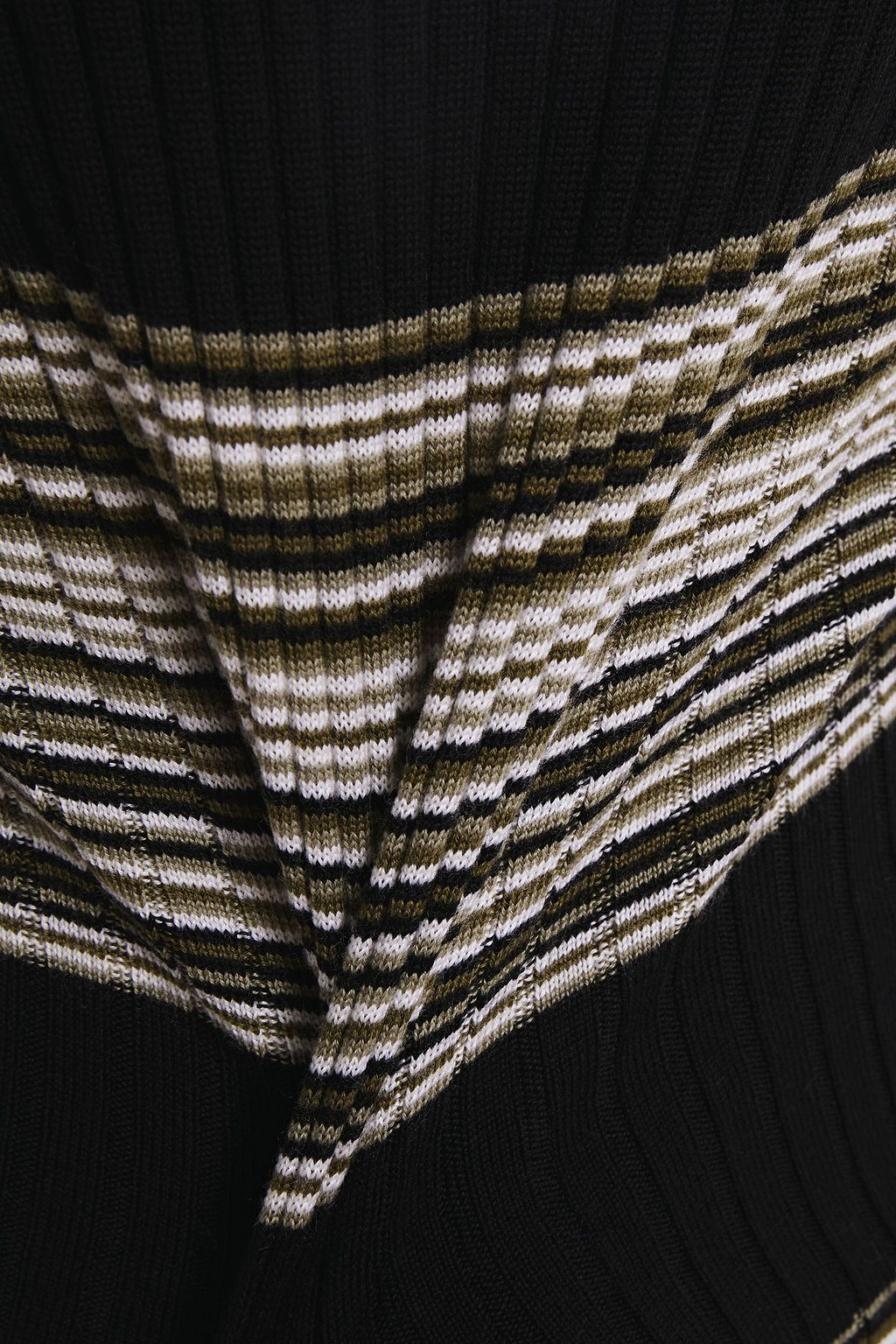PROENZA SCHOULER Striped ribbed wool-blend sweater