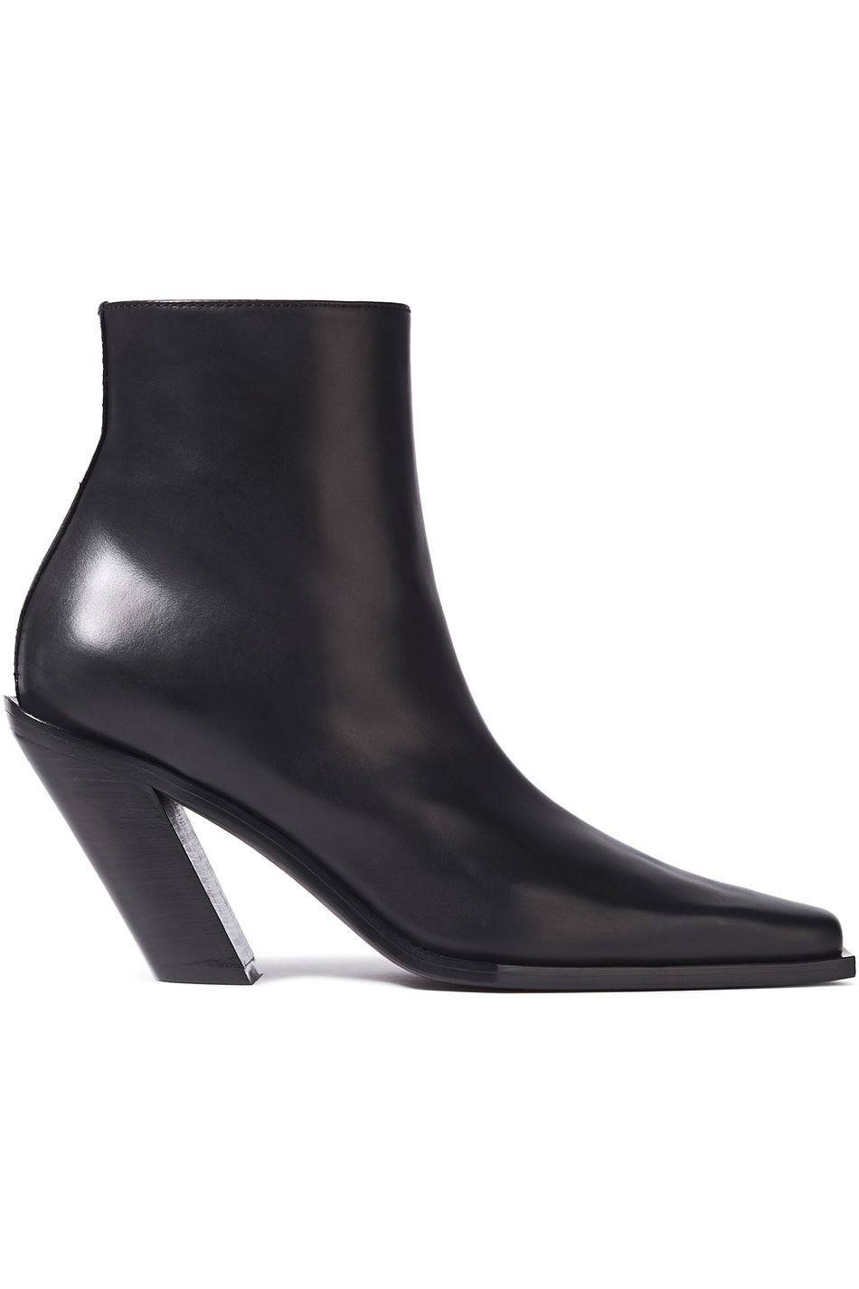 ann demeulemeester leather ankle boots