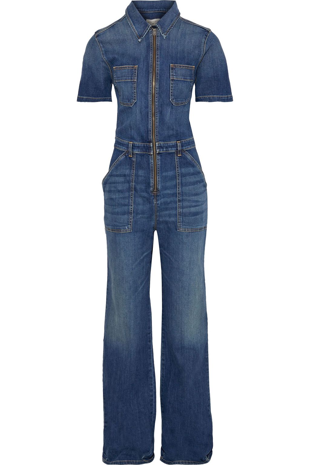 nili lotan denim jumpsuit