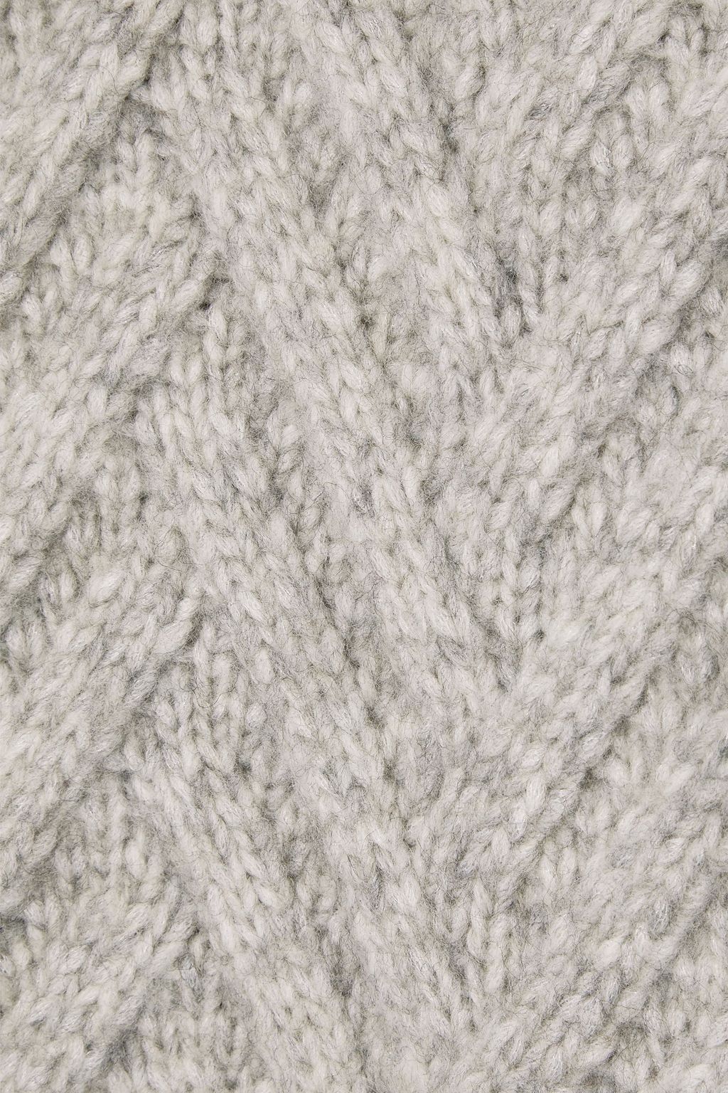 NILI LOTAN Lee cable-knit wool-blend turtleneck sweater