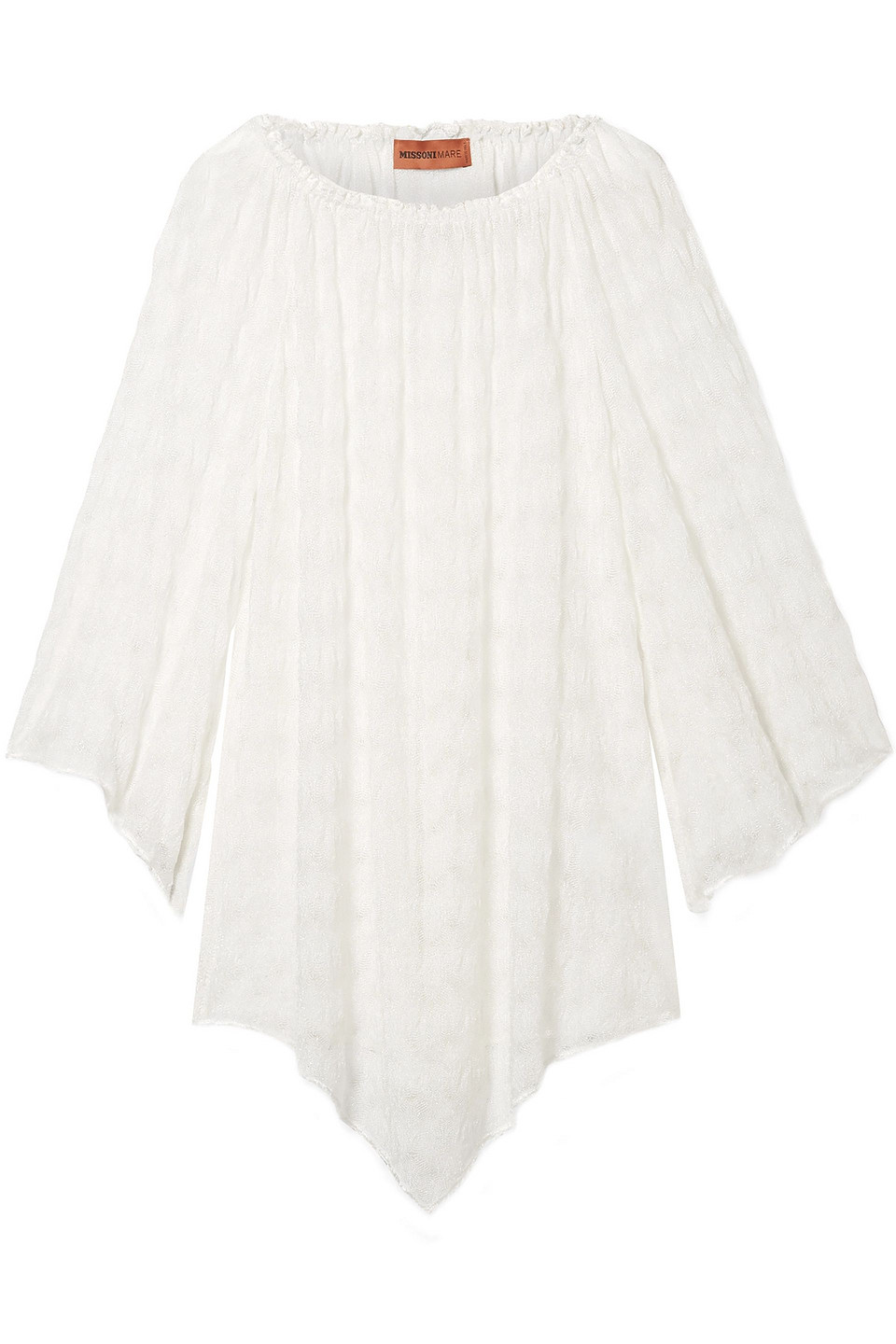 Missoni Woman Mare Crochet-knit Kaftan White Size 40