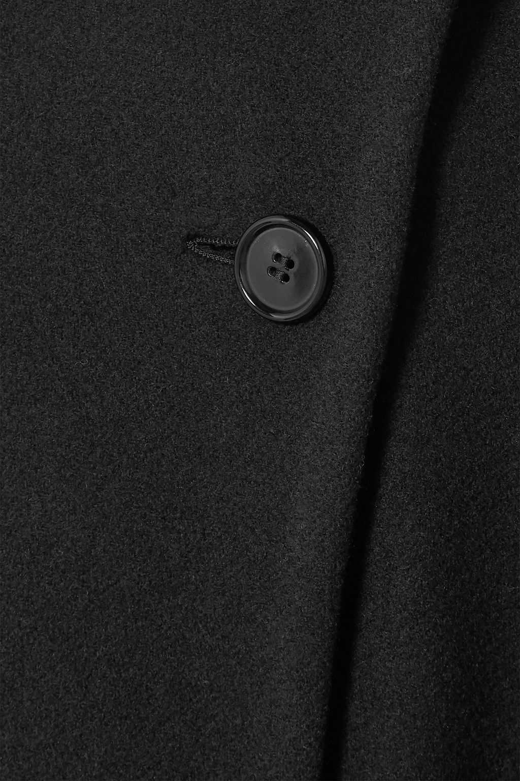CHLOÉ Double-breasted belted wool-blend felt coat