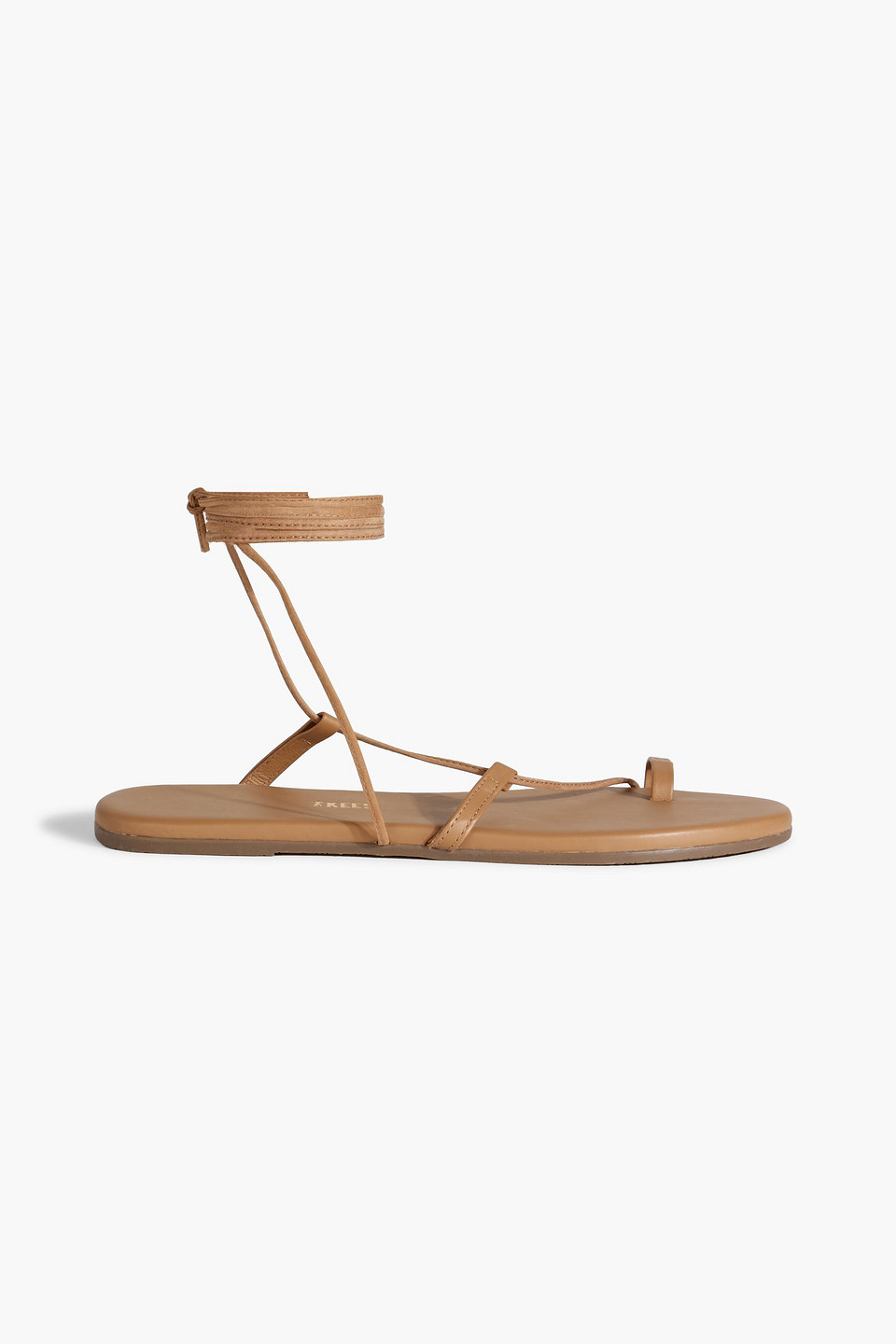 Tkees Jo Suede And Leather Sandals In Camel