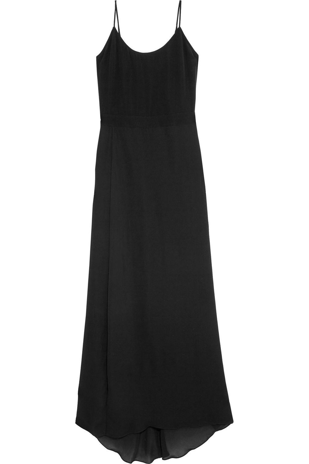 shia crepe wrap dress
