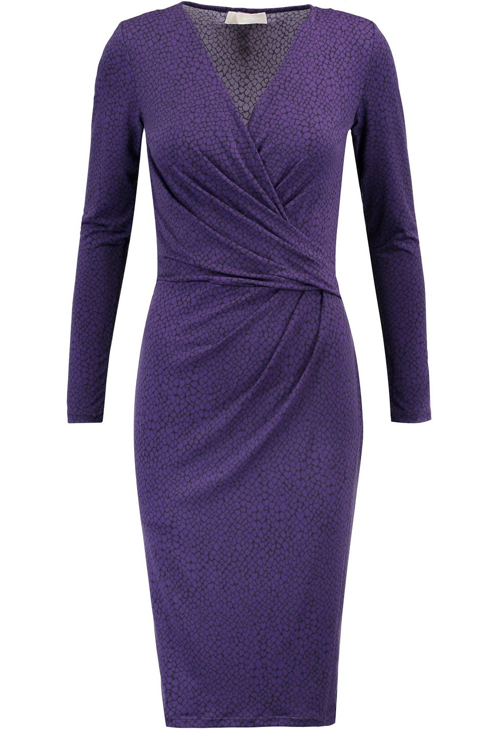 michael kors purple dress