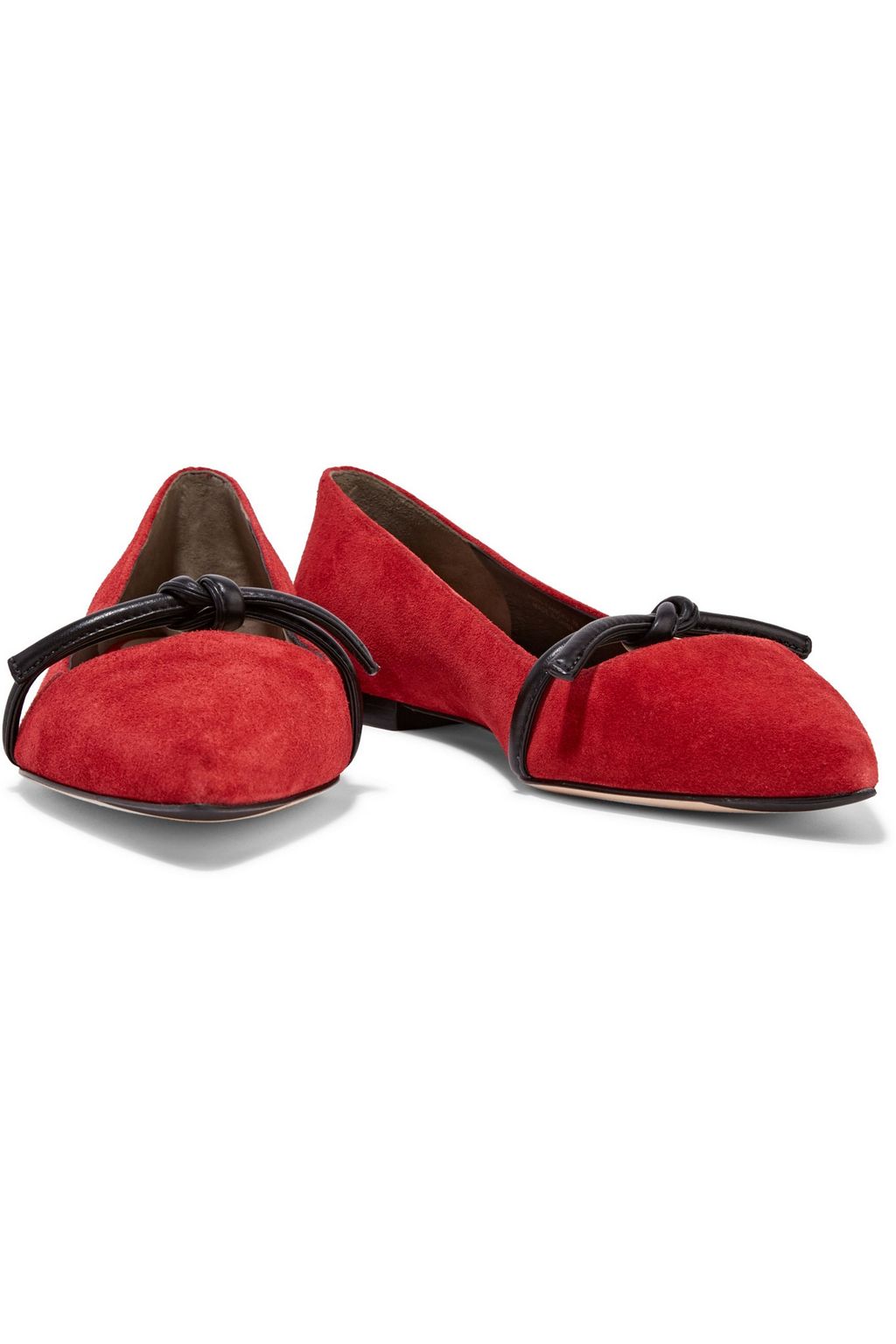 3.1 PHILLIP LIM Kiddie leather point-toe flats