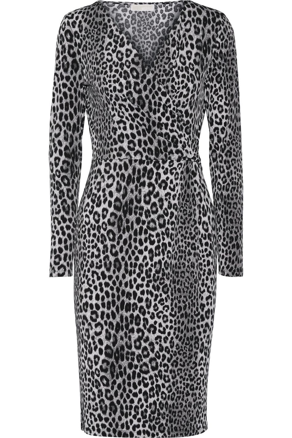 michael kors jersey wrap dress