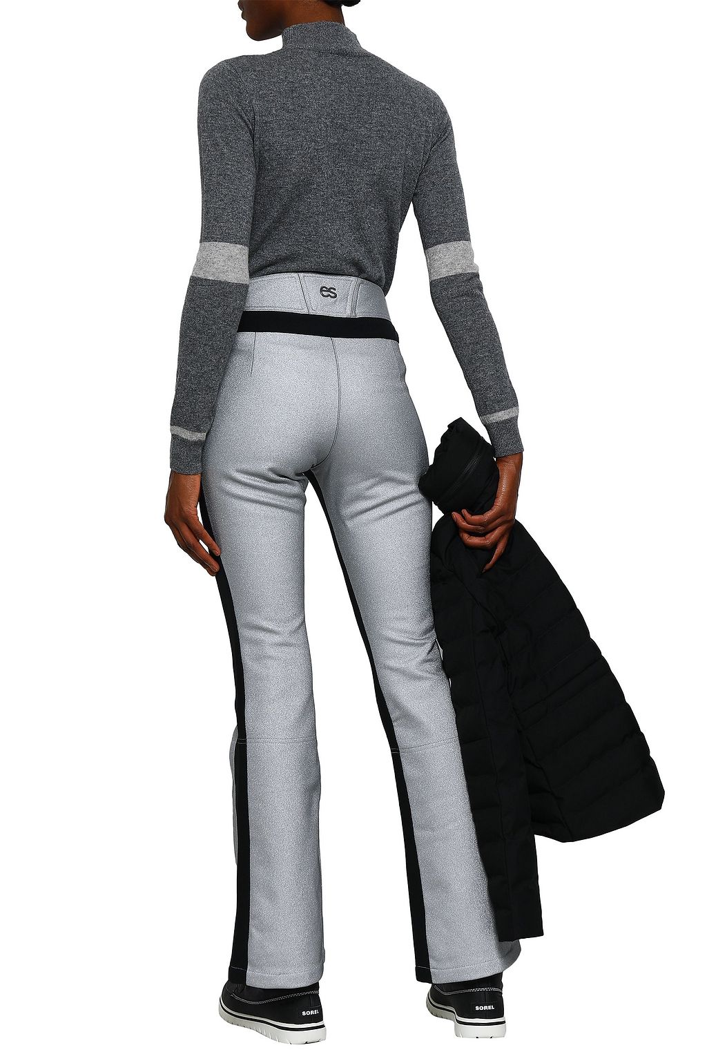 ERIN SNOW Flared metallic ski pants