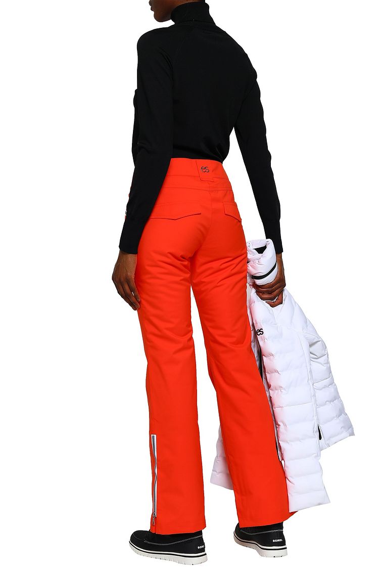 Bright orange Flared ski pants Sale up to 70 off THE ERIN