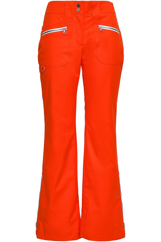 Bright orange Flared ski pants Sale up to 70 off THE ERIN