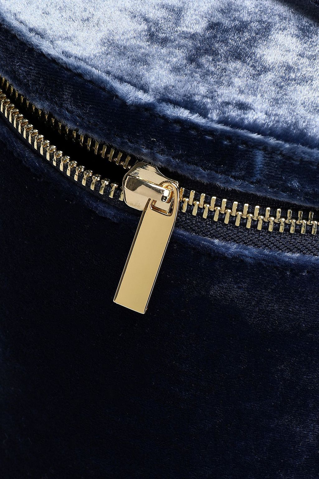 STAUD Vitti velvet bucket bag