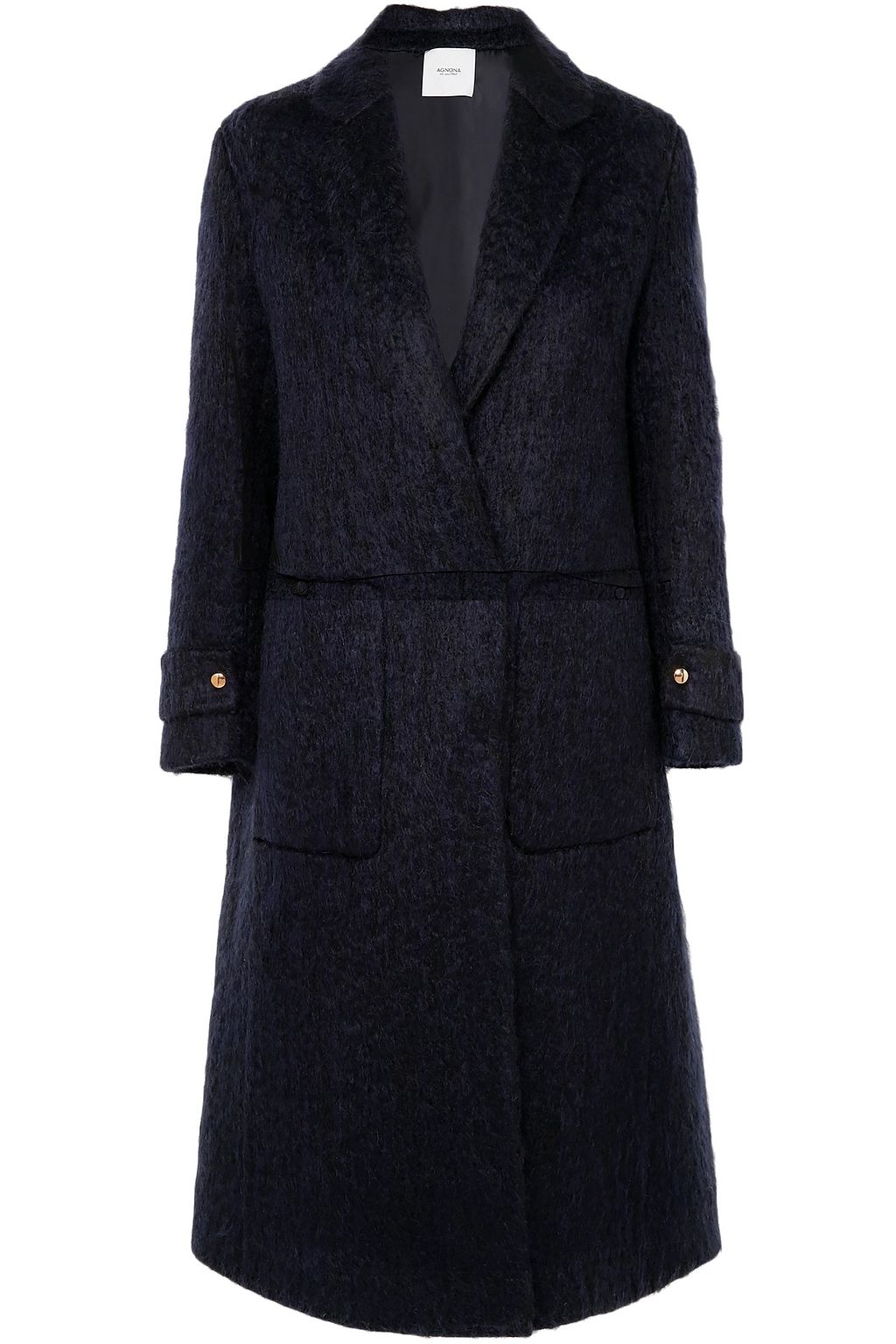 AGNONA Mohairblend coat THE