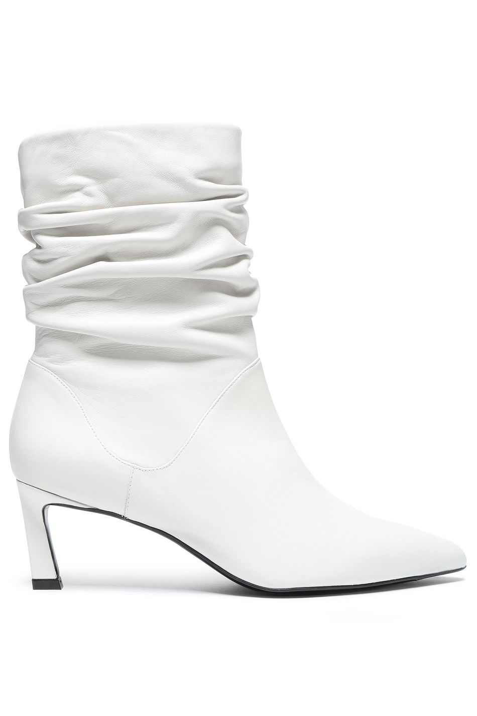 stuart weitzman white ankle boots