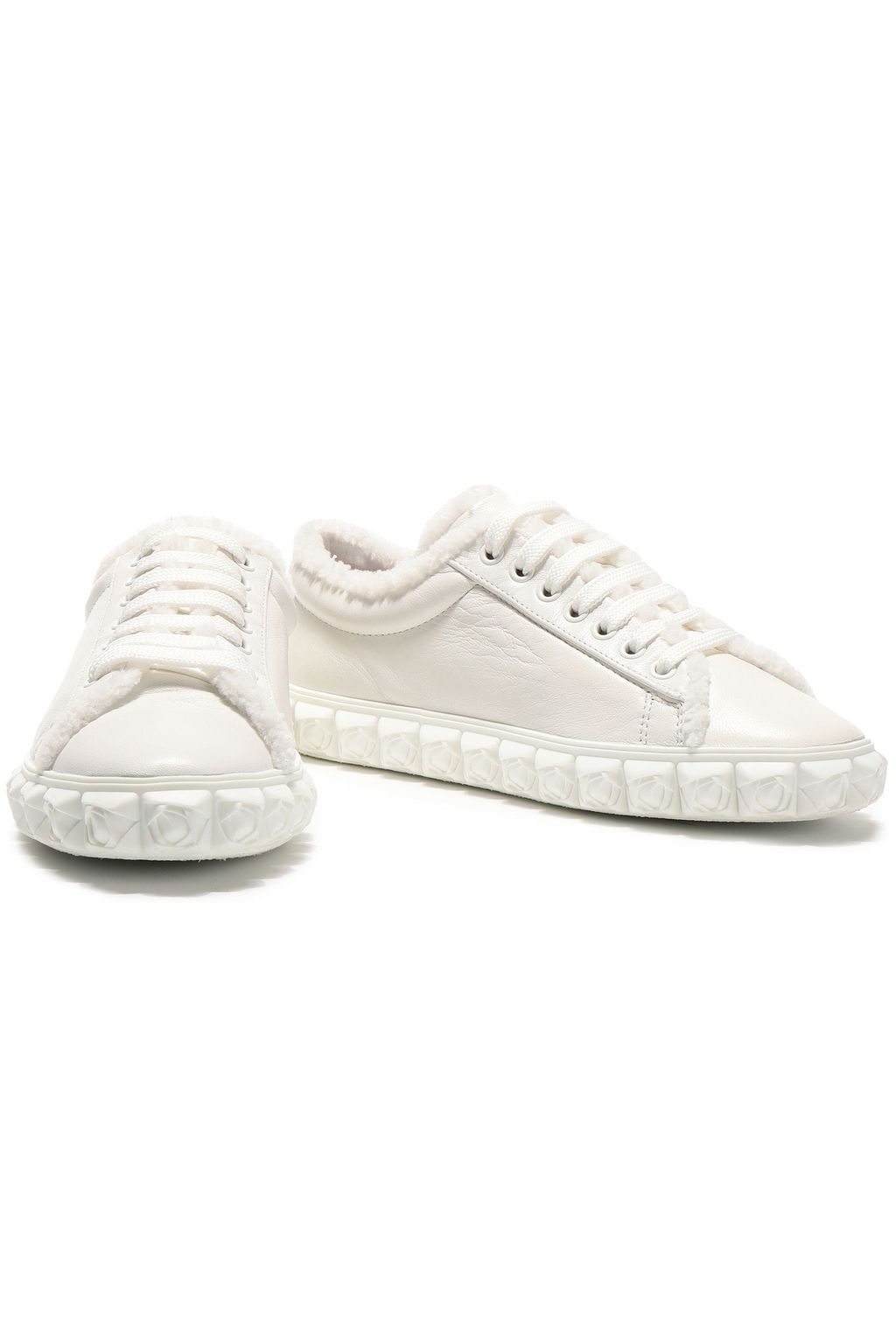 stuart weitzman fringe sneakers