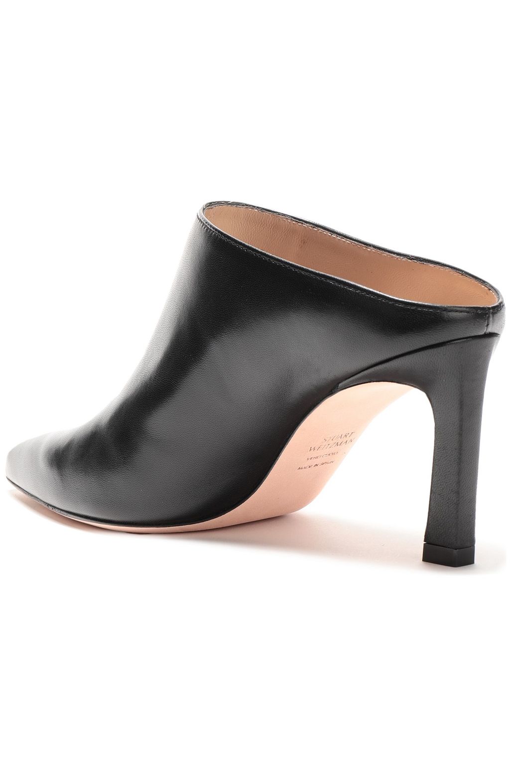 STUART WEITZMAN Mira 75 leather mules