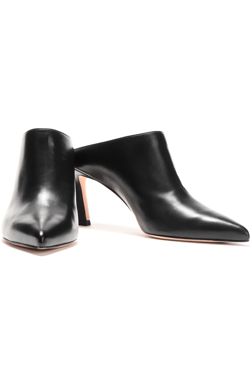STUART WEITZMAN Mira 75 leather mules