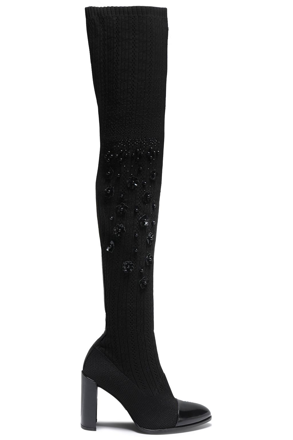 stuart weitzman knit boots