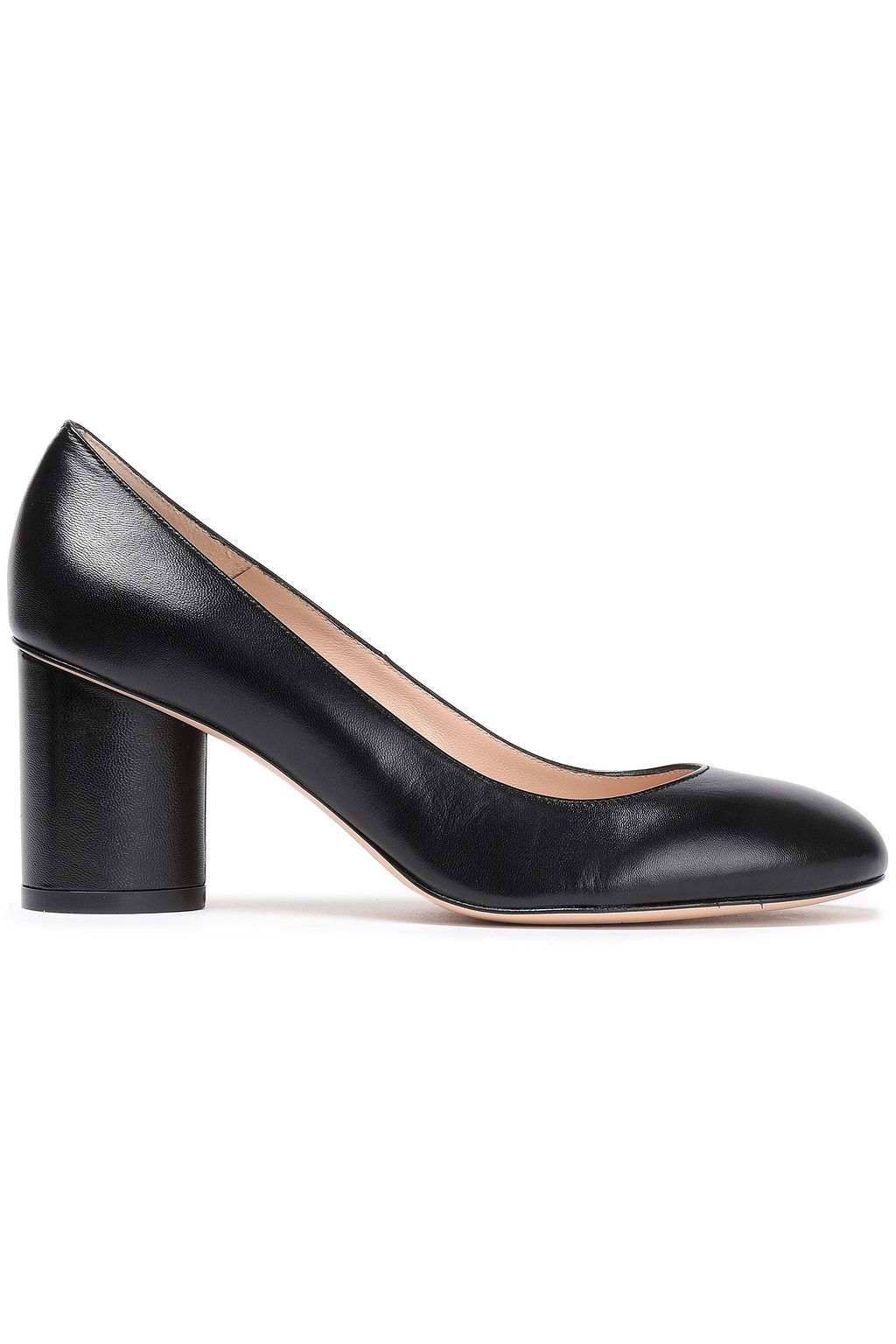 stuart weitzman leather pumps